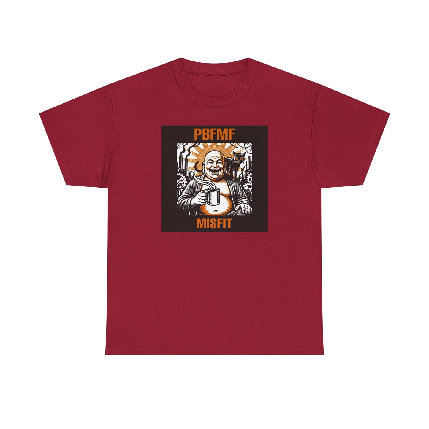 PBFMF - Fatty - Misfit Unisex Heavy Cotton Tee