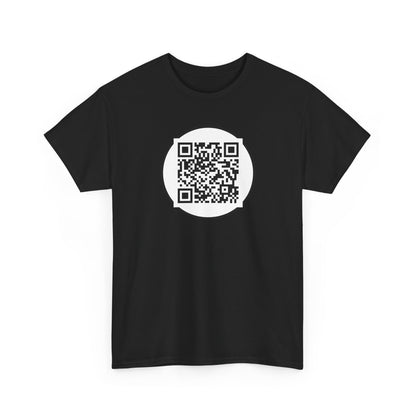 PBFMF Book QR Code Graphic Tee — Scanable Tech Shirt