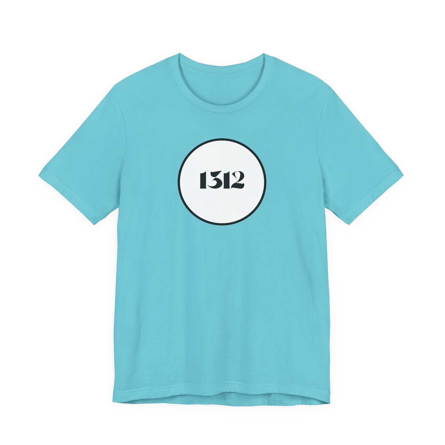 1312 - Circle Logo Tee — Minimalist Streetwear T-Shirt