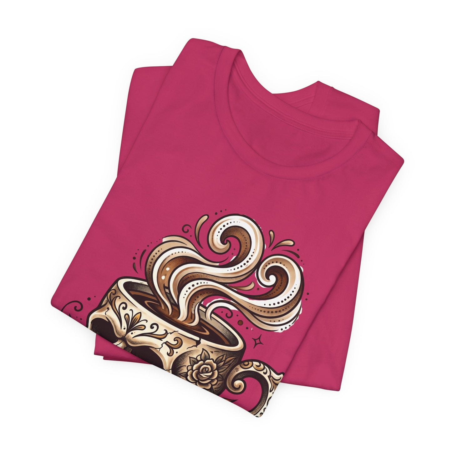 VOID - Skull Coffee Tee — "I Like My Nihilism With Sugar and Cream" Graphic T-Shirt