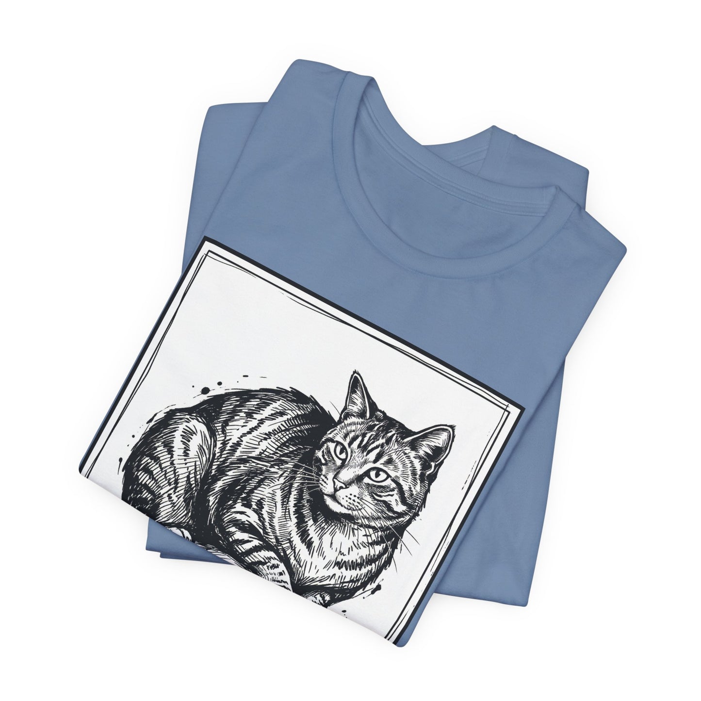 DarkArts Collection - Cat & Skull 2 T‑Shirt — Gothic Cat Skull Graphic Tee
