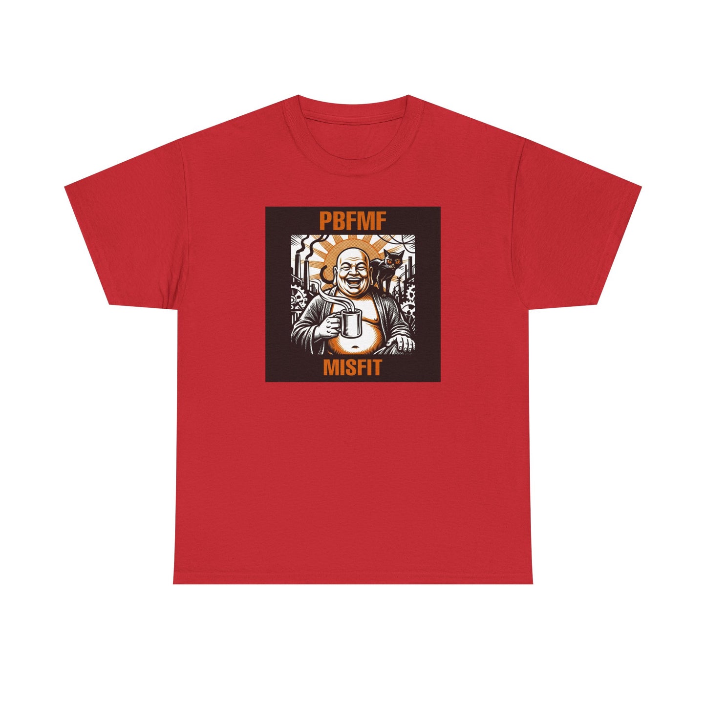 PBFMF - Fatty - Misfit Unisex Heavy Cotton Tee