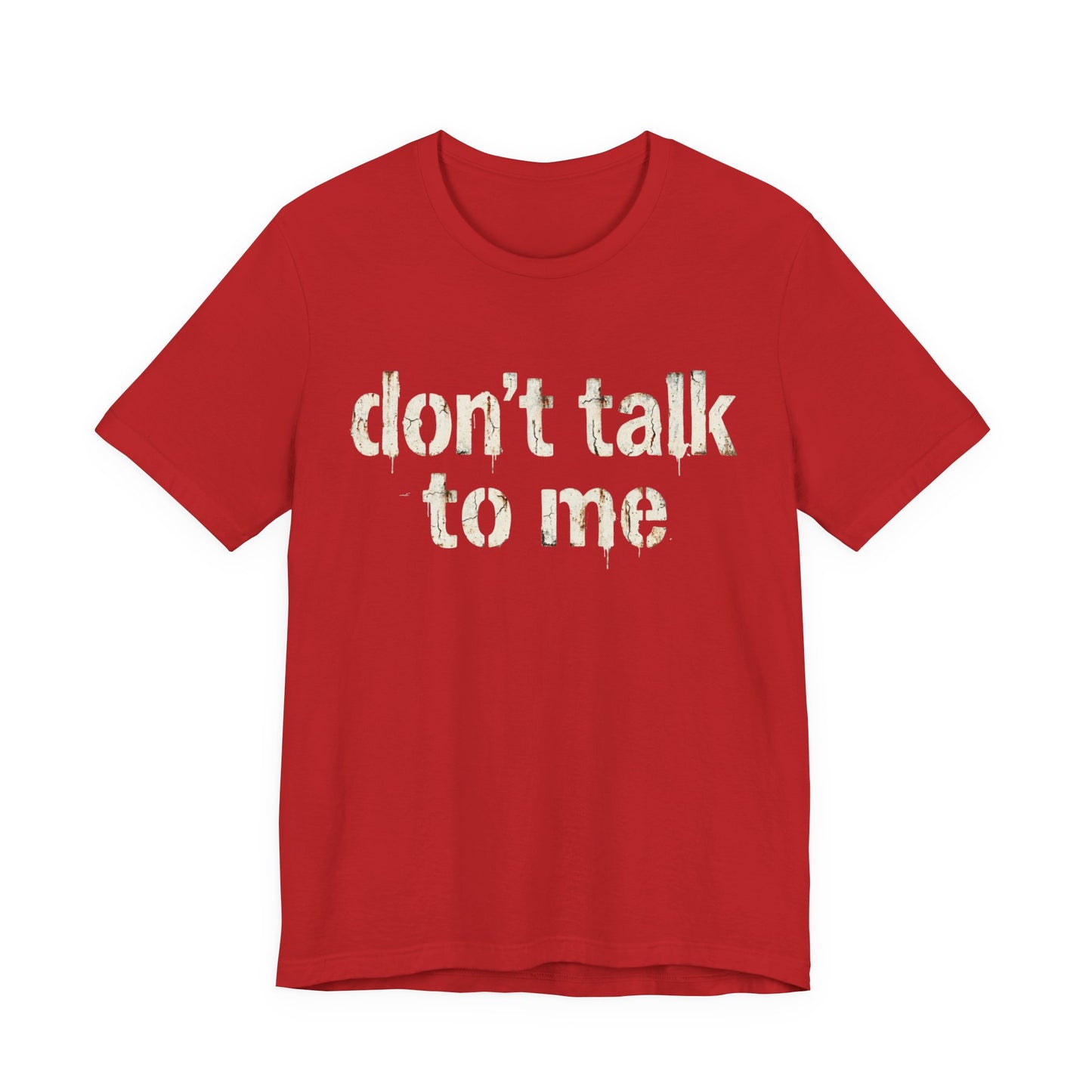 VOID - Don't Talk to Me T‑Shirt — Funny Sarcastic Graphic Tee