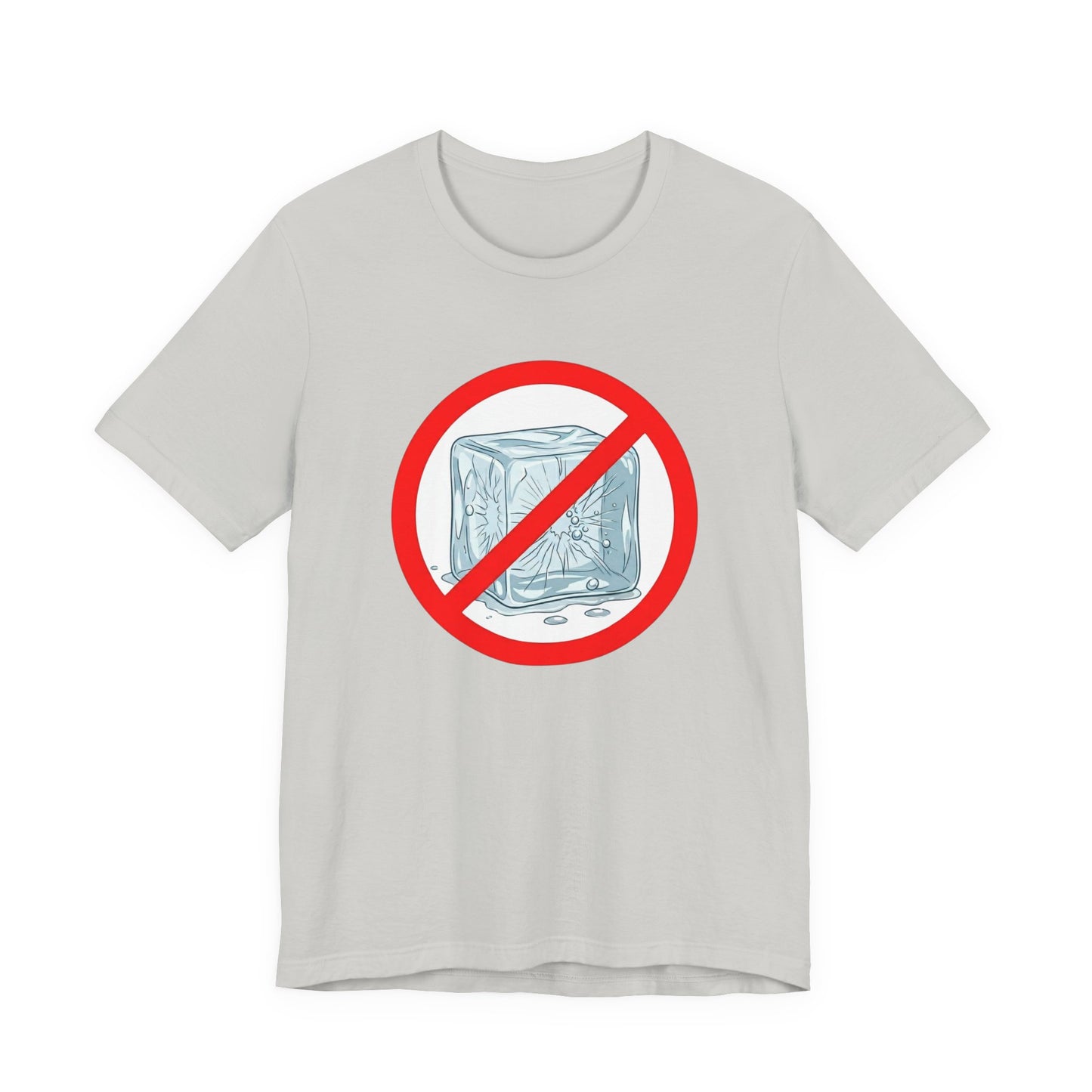 No Ice T-Shirt — Anti-Ice Symbol Tee