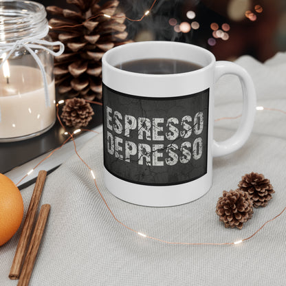 VOID - Espresso Depresso Coffee Mug — Funny Gag Gift for Coffee Lovers