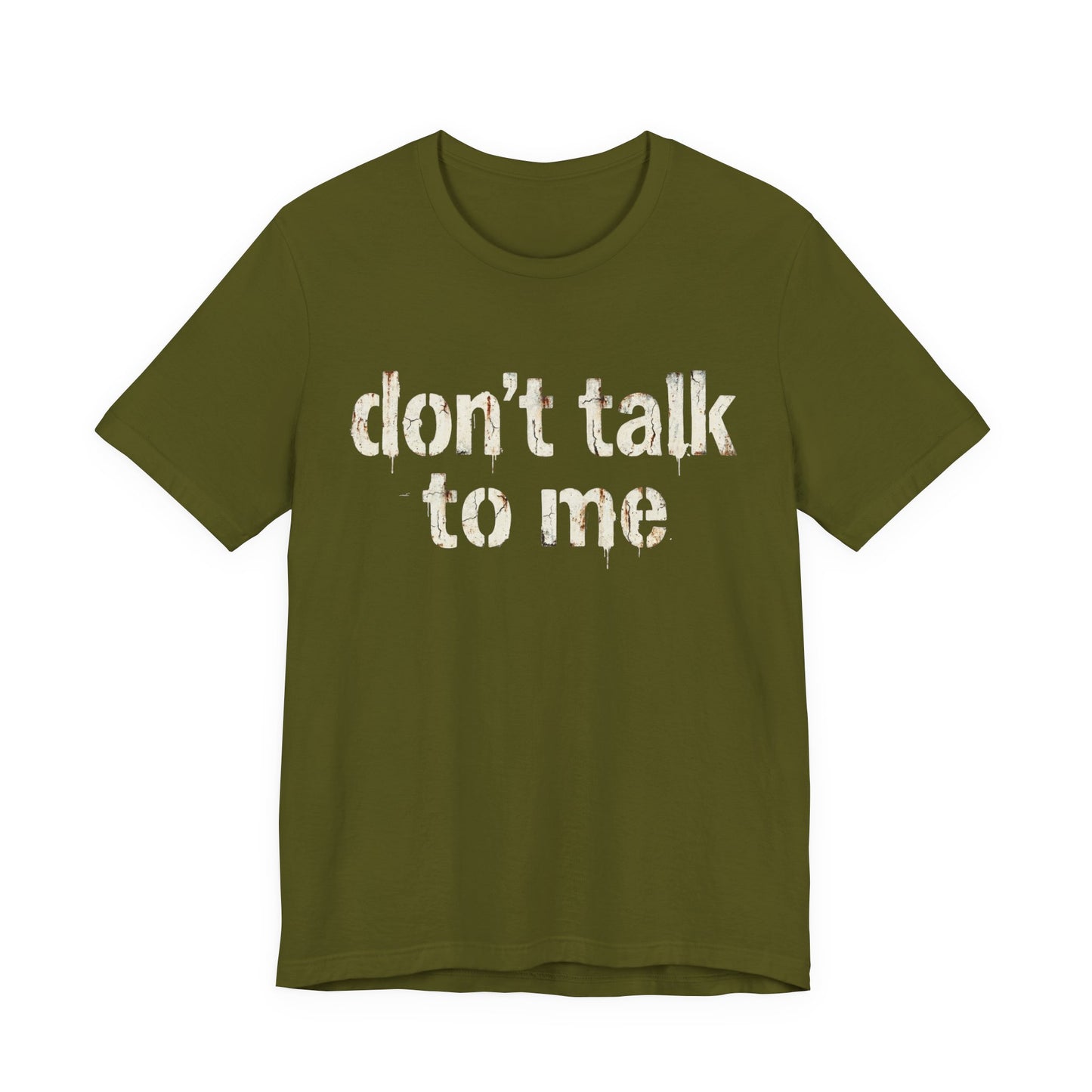 VOID - Don't Talk to Me T‑Shirt — Funny Sarcastic Graphic Tee