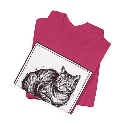 DarkArts Collection - Cat & Skull 2 T‑Shirt — Gothic Cat Skull Graphic Tee
