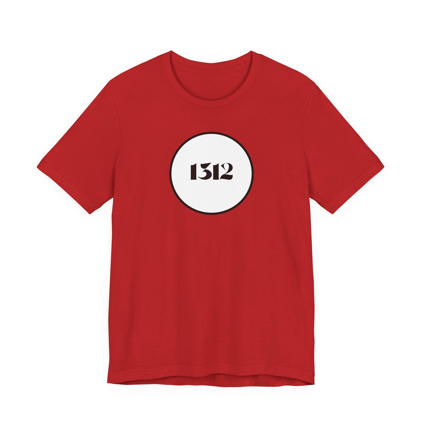 1312 - Circle Logo Tee — Minimalist Streetwear T-Shirt