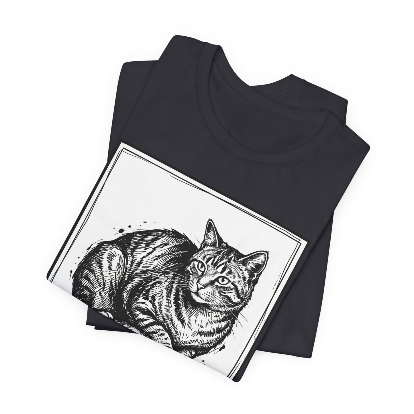 DarkArts Collection - Cat & Skull 2 T‑Shirt — Gothic Cat Skull Graphic Tee