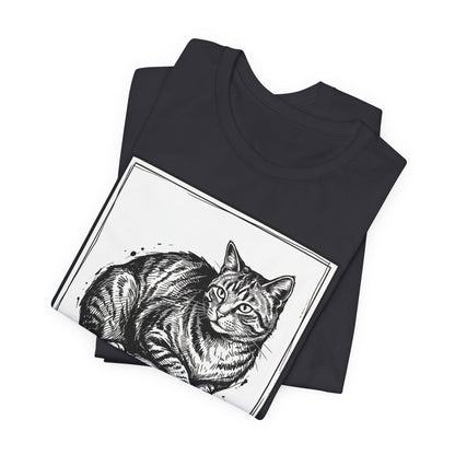 DarkArts Collection - Cat & Skull 2 T‑Shirt — Gothic Cat Skull Graphic Tee