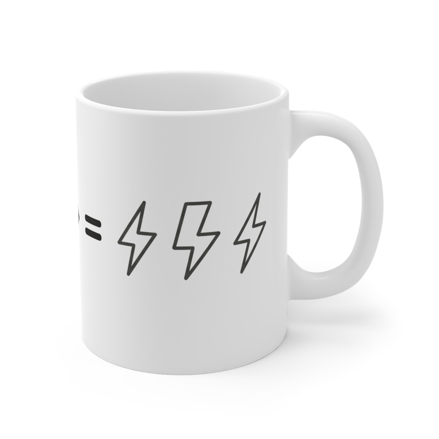 VOID - 11oz Mug - Coffee + Cat Formula Illustration