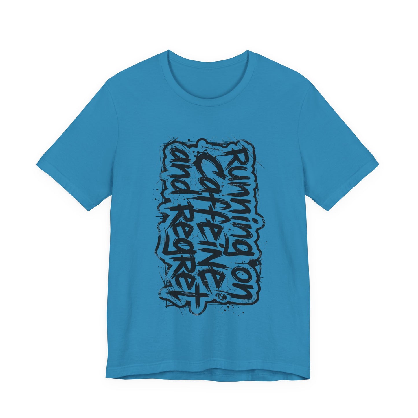 VOID - "Running on Caffeine and Regret" Coffee Lover Shirt